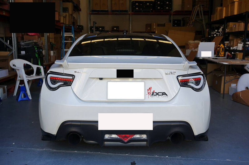 Black LED Tail Lights Fit For Toyota 86 FT86 GT GTS For Subaru BRZ 2012-2021