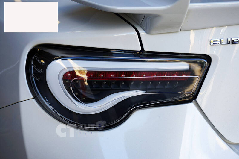 Black LED Tail Lights Fit For Toyota 86 FT86 GT GTS For Subaru BRZ 2012-2021