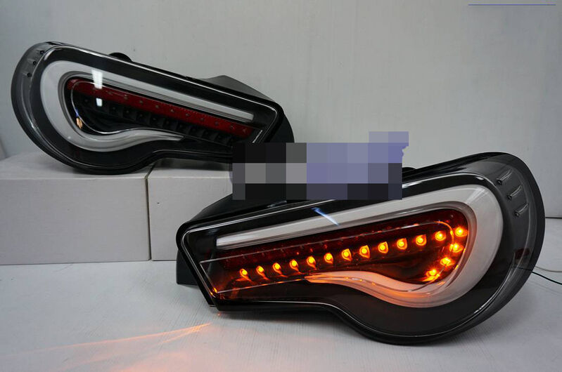 Black LED Tail Lights Fit For Toyota 86 FT86 GT GTS For Subaru BRZ 2012-2021