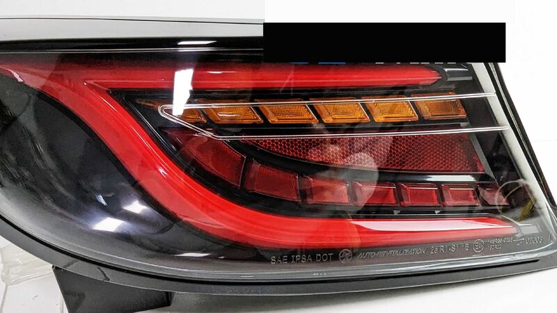 Black Red Bar LED Dynamic Tail Lights Fit For Toyota 86 GR86 For Subaru BRZ 2022-2023