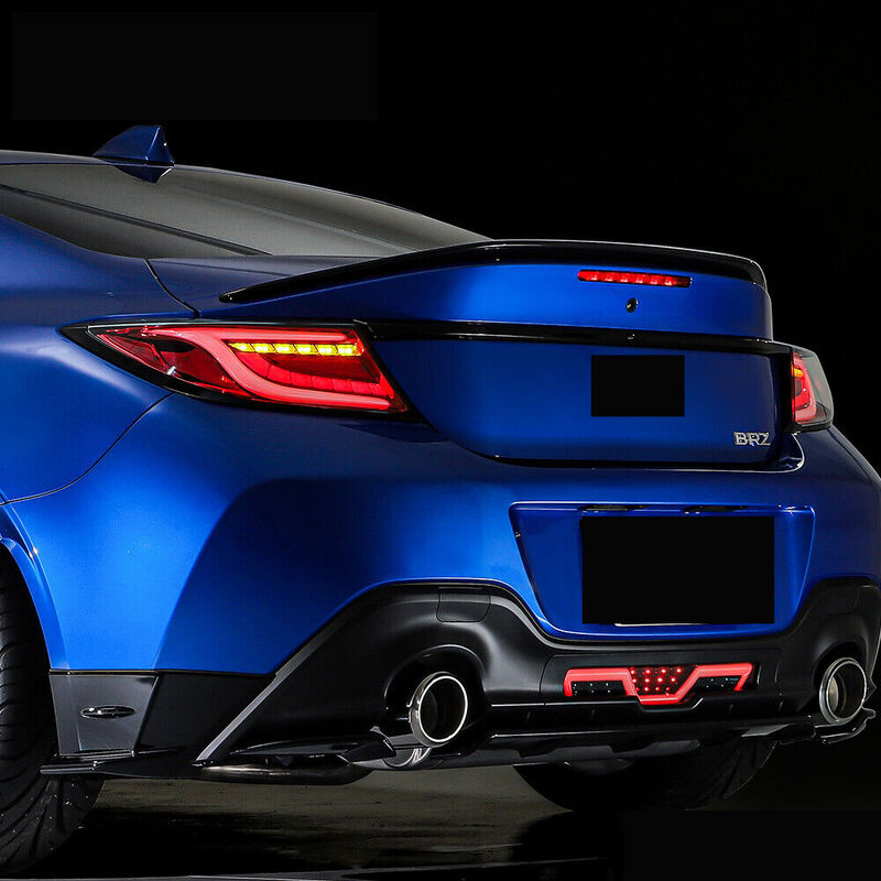 Clear Red LED Dynamic Tail Lights Fit For Toyota 86 GR86 For Subaru BRZ 2022-2023