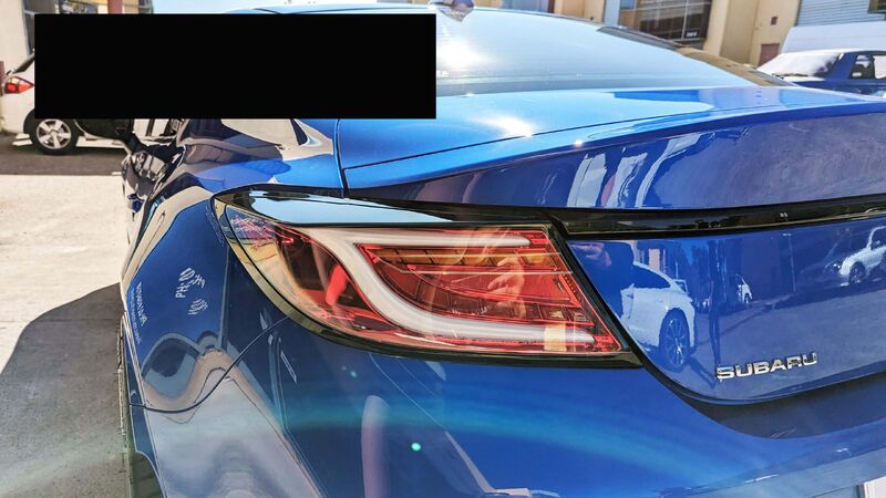 Clear Red LED Dynamic Tail Lights Fit For Toyota 86 GR86 For Subaru BRZ 2022-2023