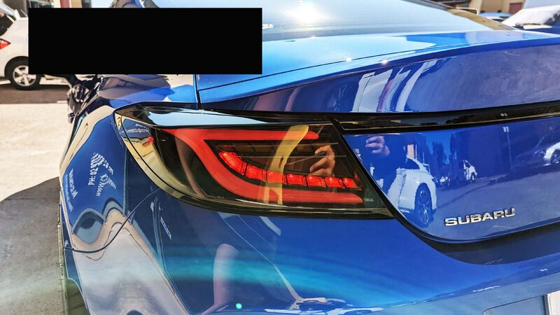 Black Edition LED Dynamic Tail Lights Fit For Toyota 86 GR86 For Subaru BRZ 2022-2023