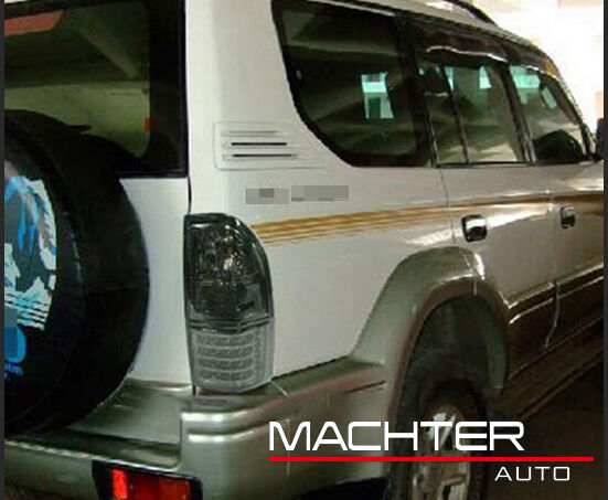 Pair Smoked LED TailLight Fit For Toyota LandCruiser Prado J90 J95 1995-2003