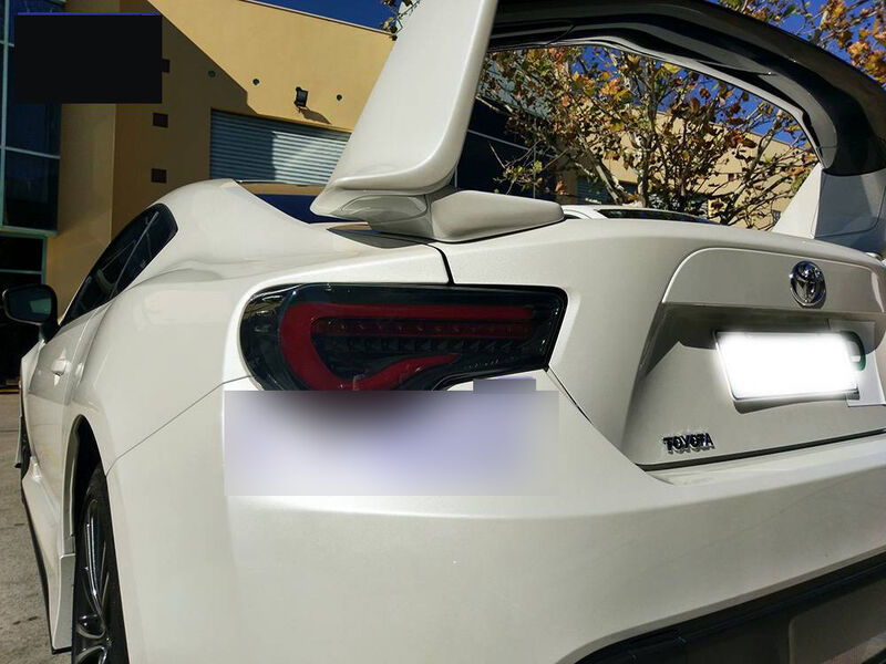 Black Edition LED Tail Light Fit For Toyota 86 FT86 GT GTS For Subaru BRZ 2012-2021