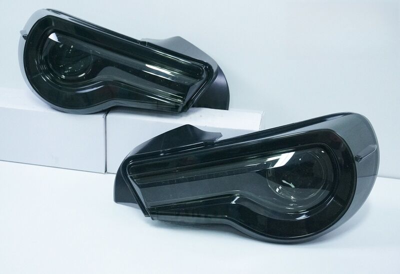 OEM Style Smoke LED Tail Lights Dynamic Blinker Fit For Toyota 86 For Subaru BRZ 2012-2021