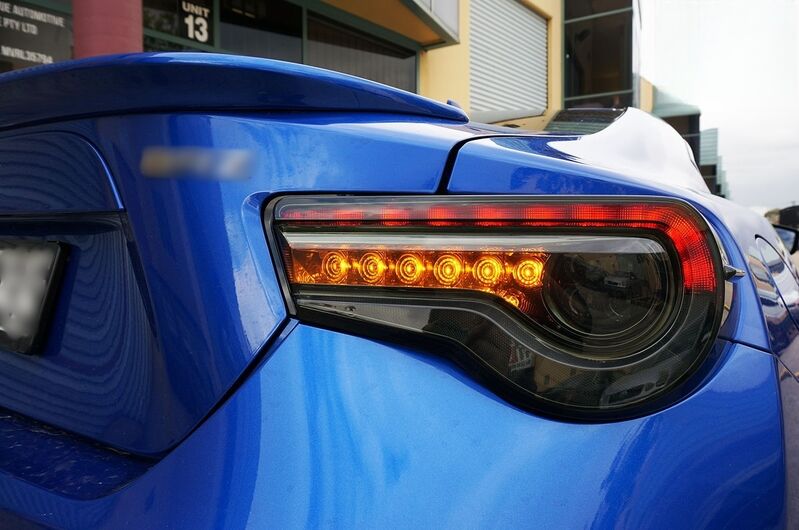 OEM Style Smoke LED Tail Lights Dynamic Blinker Fit For Toyota 86 For Subaru BRZ 2012-2021