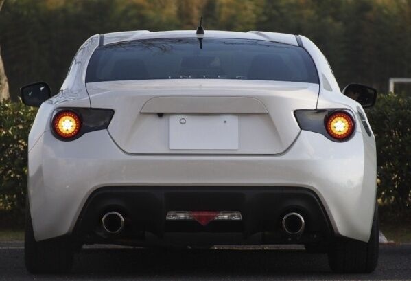 Carbon Smoke LED Tail light Fit For Toyota 86 GT GTS Subaru BRZ 2012-2019