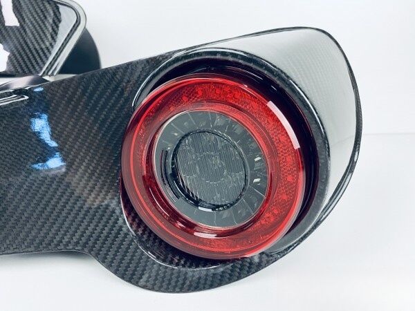 Carbon Smoke LED Tail light Fit For Toyota 86 GT GTS Subaru BRZ 2012-2019