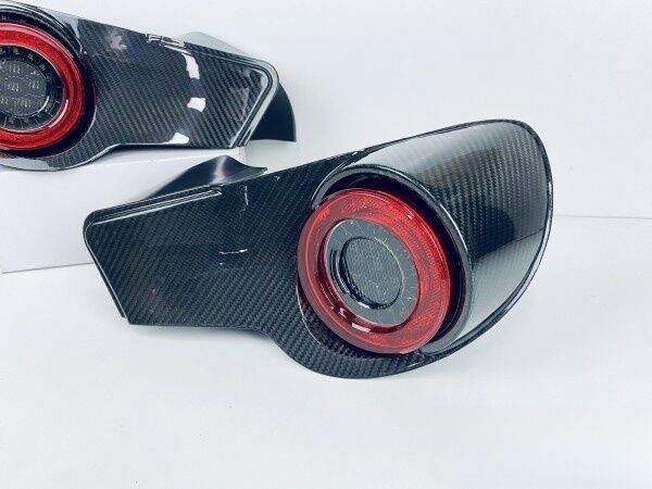 Carbon Smoke LED Tail light Fit For Toyota 86 GT GTS Subaru BRZ 2012-2019