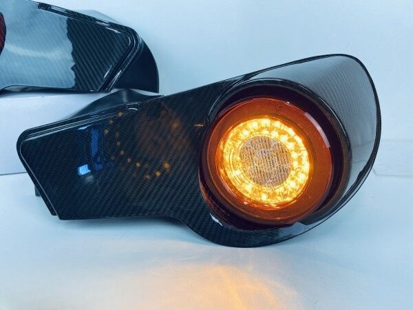 Carbon Clear Red LED Tail light Fit For Toyota 86 GT GTS Subaru BRZ 2012-2019