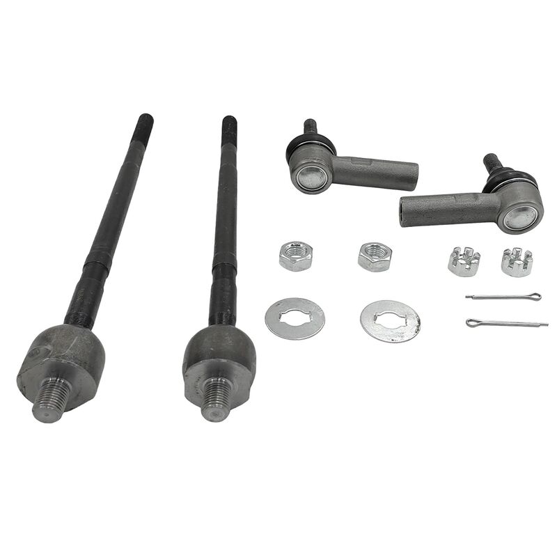 4Pcs Outer Tie Rod End Front Rack End Fit For Toyota Echo Yaris NCP13 2000-ON