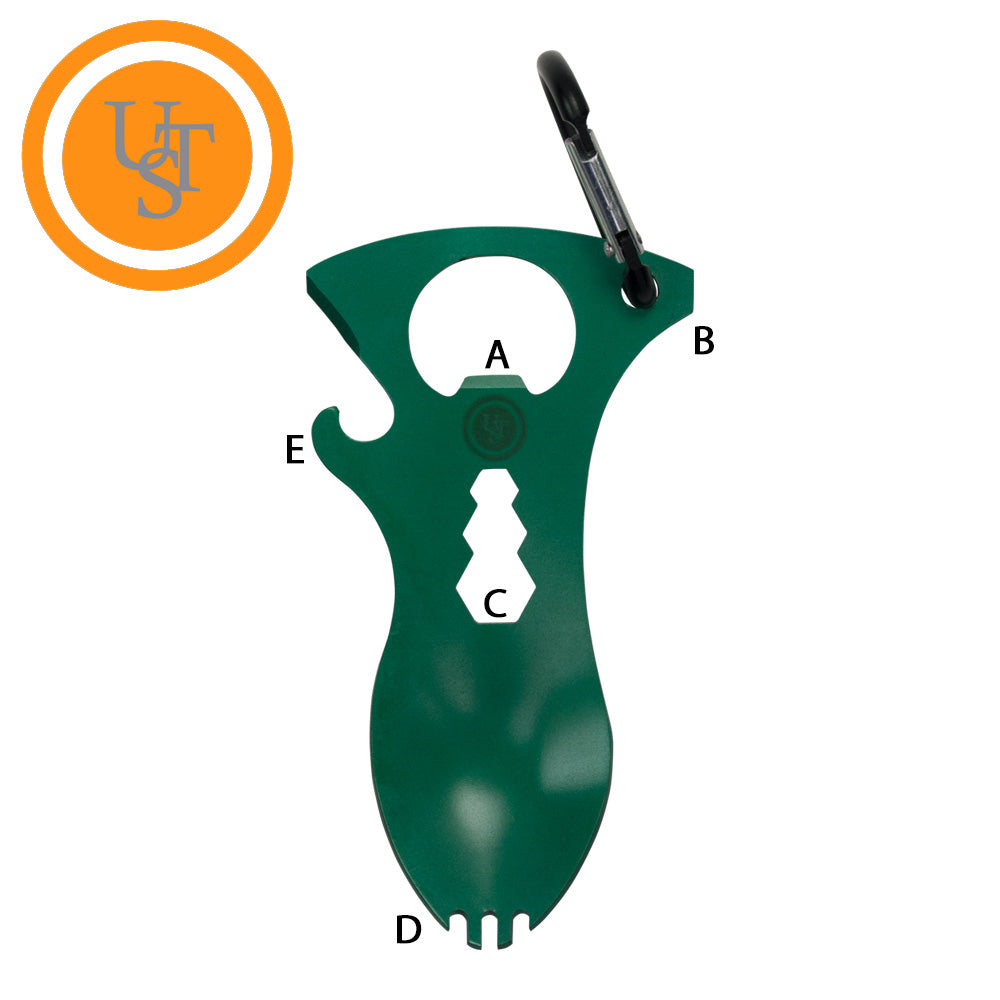 Spork Multi Tool - Green