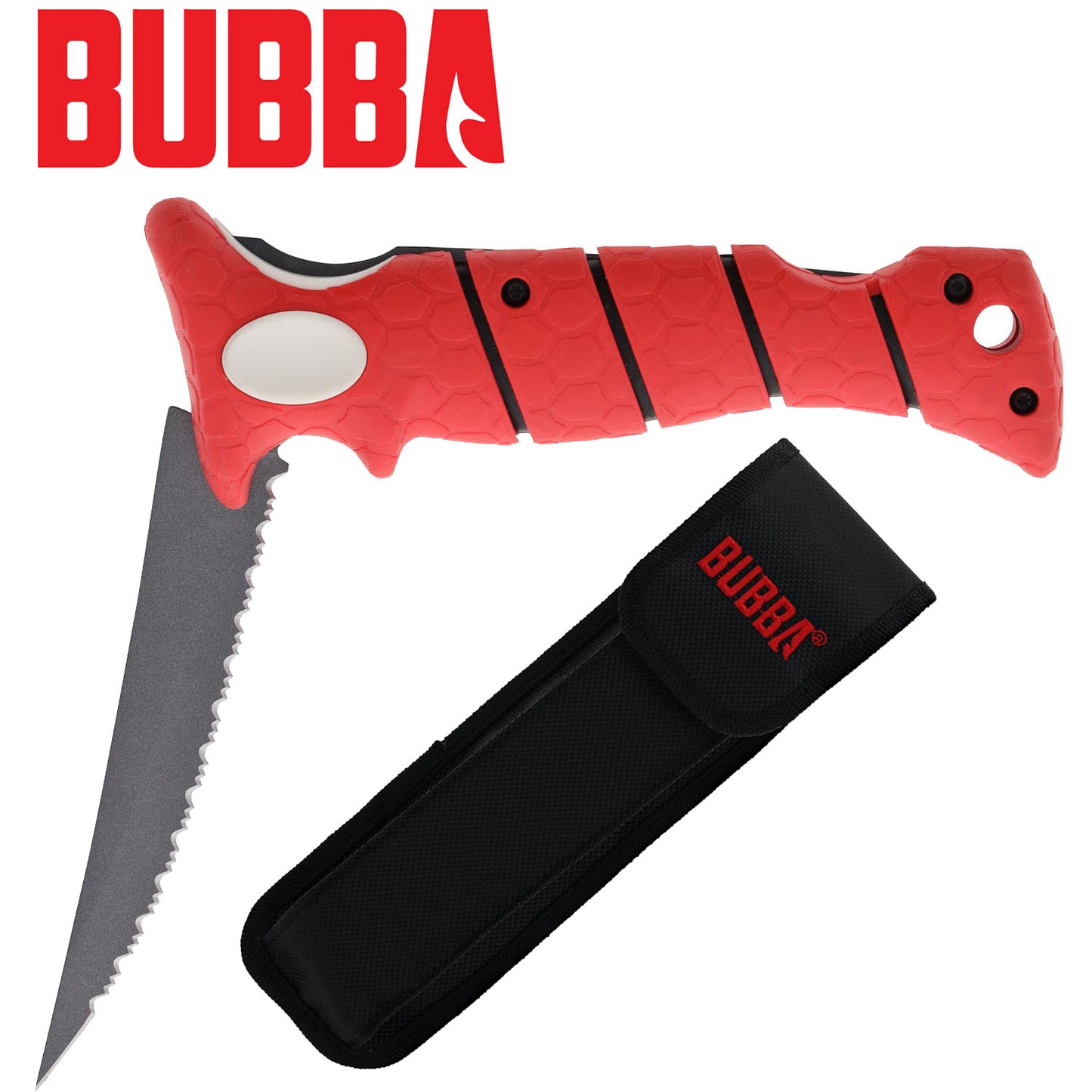 Bubba 5" Stiff Serrated Folding Fillet Knife
