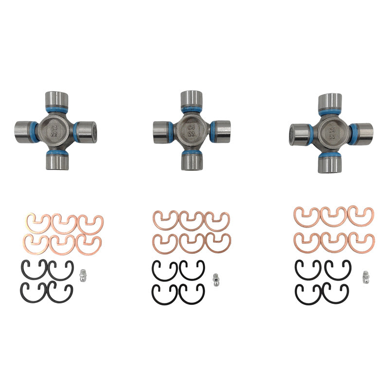 3 x Rear Universal Joints Fit For Mazda BT50 UN For Ford Ranger PJ PK PX
