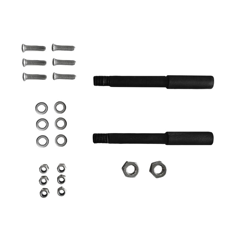Black Powder Coated Aluminium Rear Ladder Rack