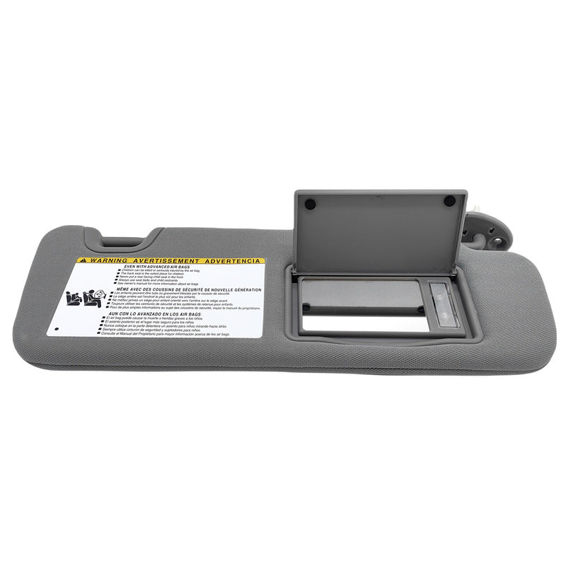 Gray Sun Visor With Vanity Light Right Hand Side Fit For Toyota Kluger Highlander 2014-2019