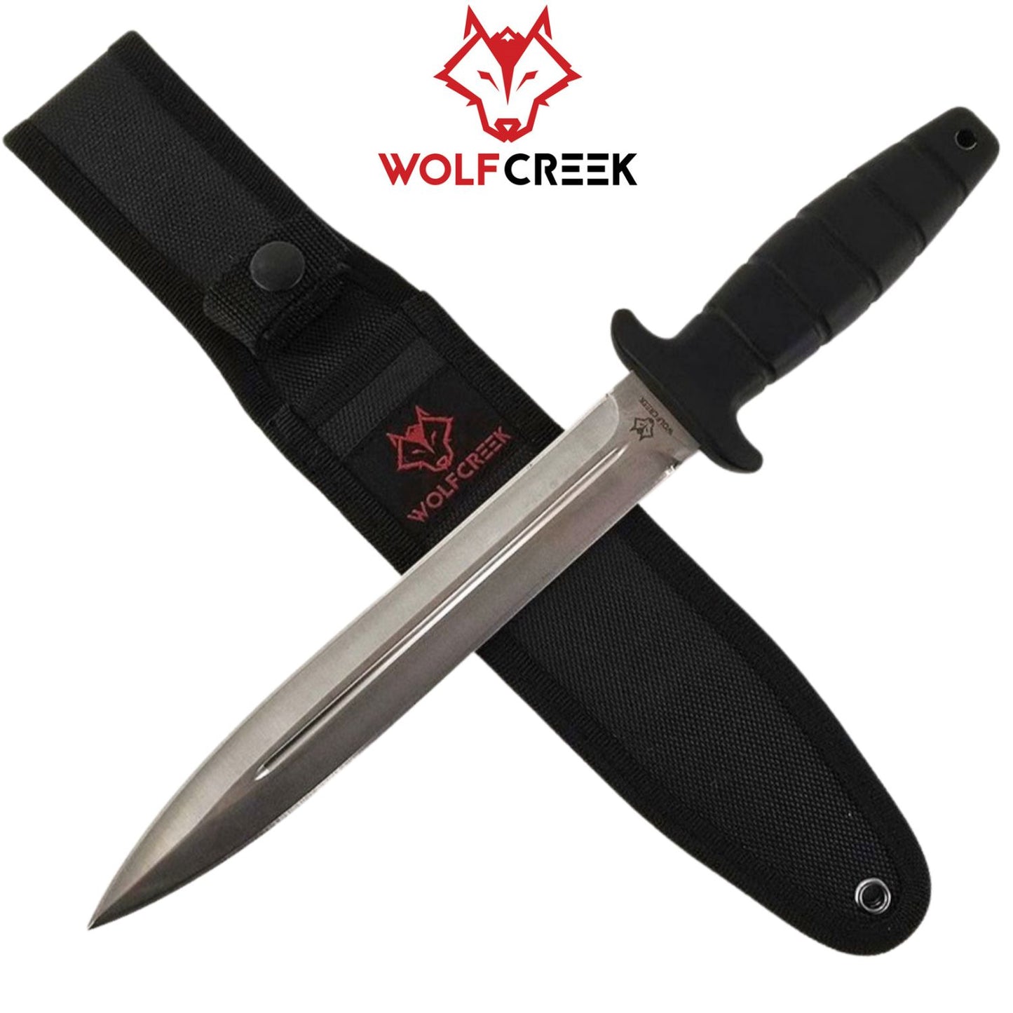 Wolf Creek Double Edge Pig Sticker Knife