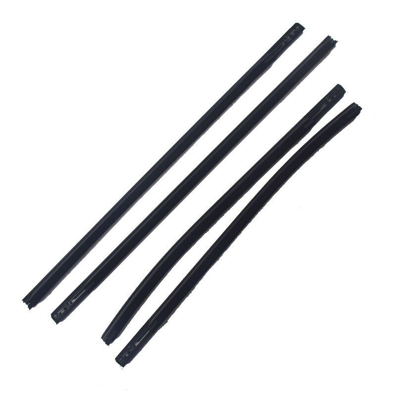 4 x Outer Door Window Rubber Seal Trim Fit For Ford Ranger PX XL 2012-2020
