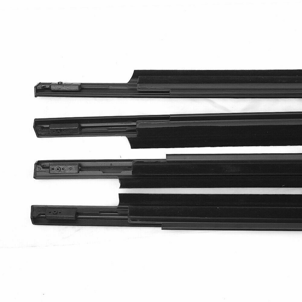 4pcs Weatherstrip Moulding Trims Fit For Toyota Land Cruiser Prado 120 Series 03-09
