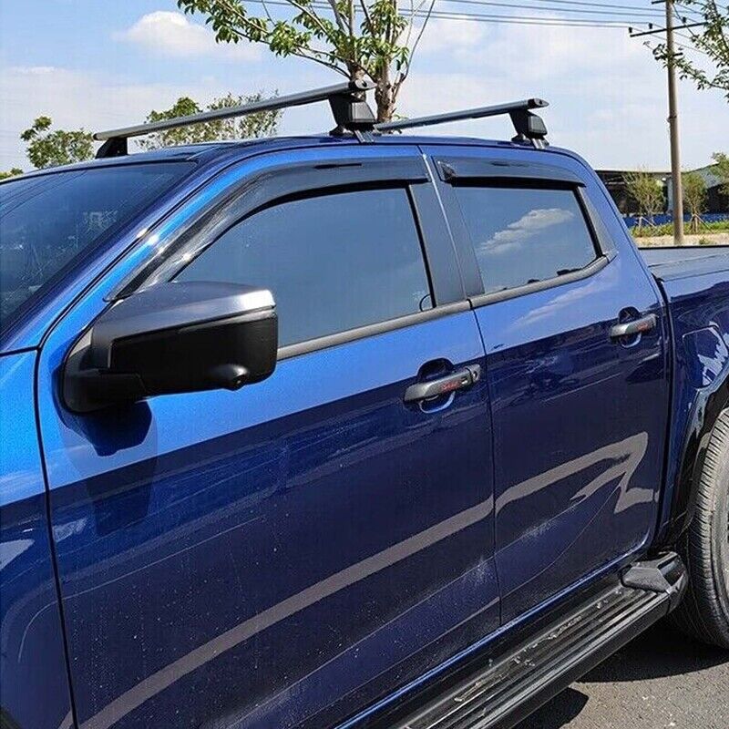 Bonnet Protector & Weathershields Window Visors Fit For Isuzu Dmax MY D-Max 21 22 23
