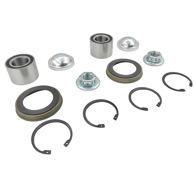 2 Pcs Rear Wheel Bearing Kit Fit For Mazda 2 DY 1.5L 2003-2007 For Ford Fiesta WP WQ Focus LR 1.8L 2.0L