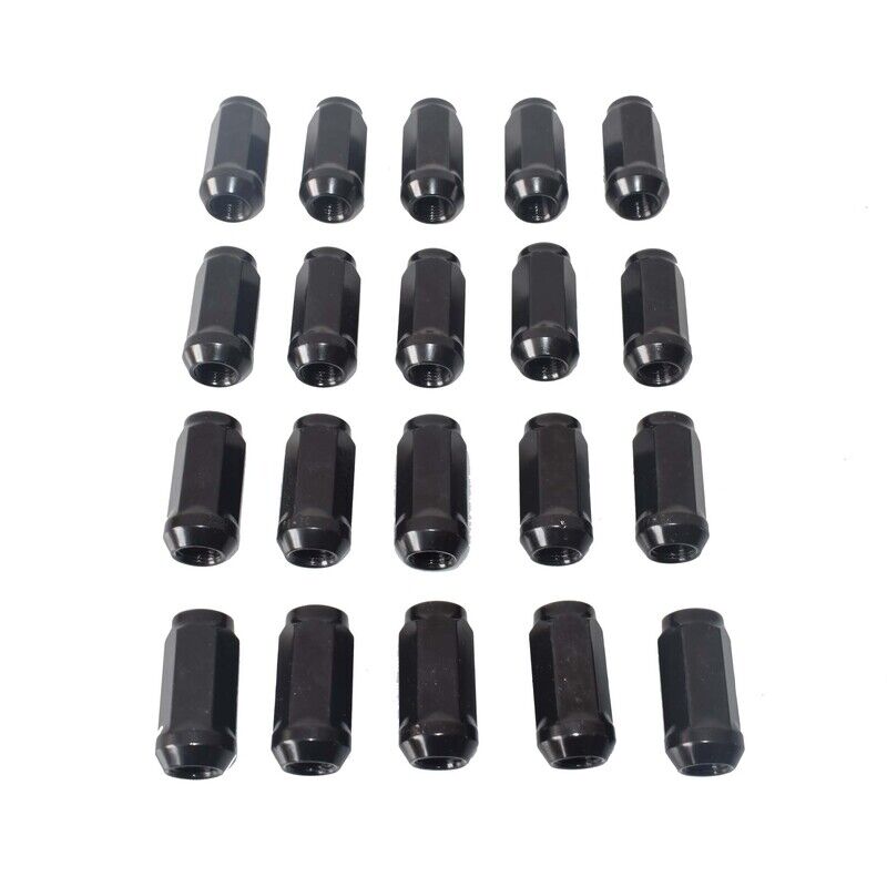 20 x 1/2" Black Wheel Nuts 45mm Fit For Ford Falcon FG BF BA AU EL EA XA XD XE