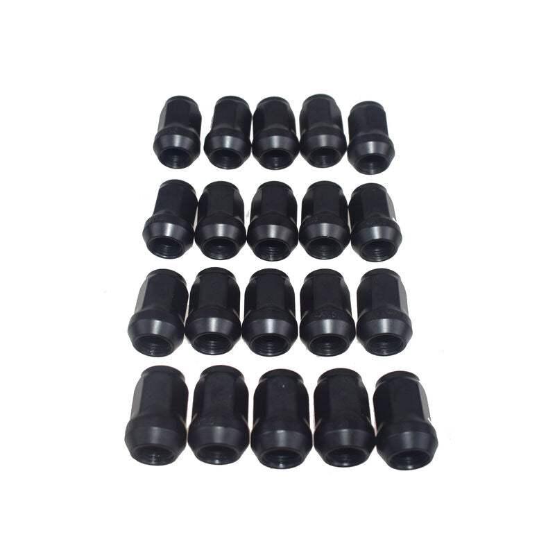 20 Pcs 14mmx1.5 Black Wheel Lug Nuts Fit For Holden Commodore VE VF