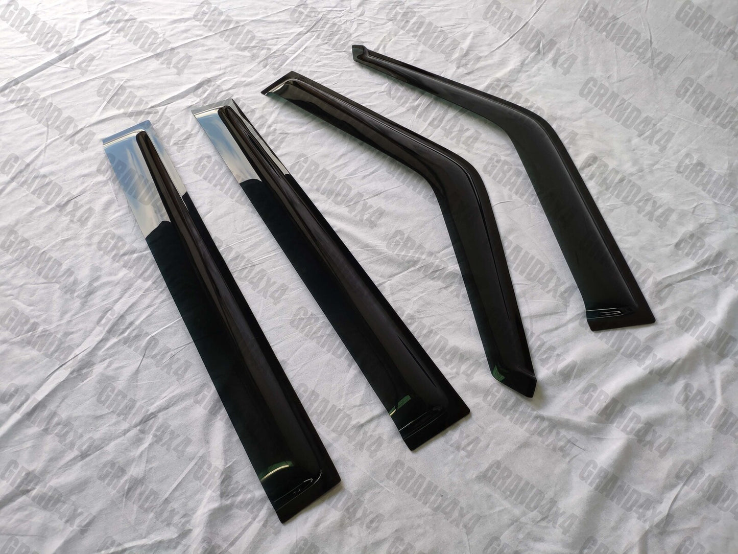 PREMIUM WEATHERSHIELDS WINDOW VISORS FOR NISSAN PATROL GQ 1988-1997 AUTO MIRROR