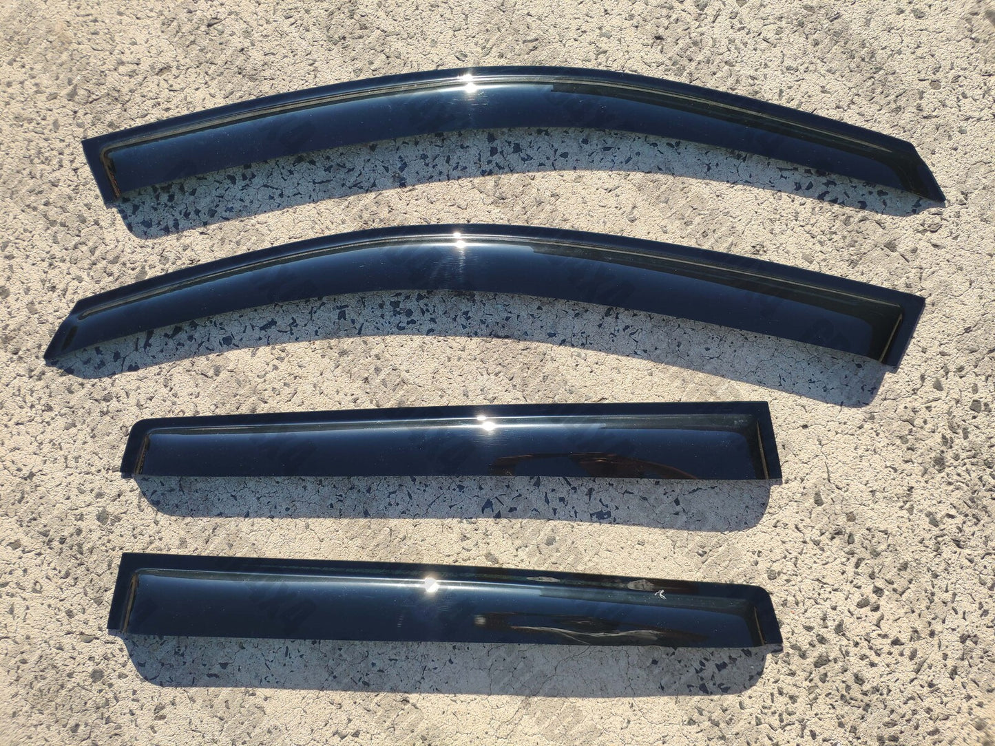 PREMIUM WEATHERSHIELDS TINTED WINDOW VISORS FOR MITSUBISHI OUTLANDER 2012-2020