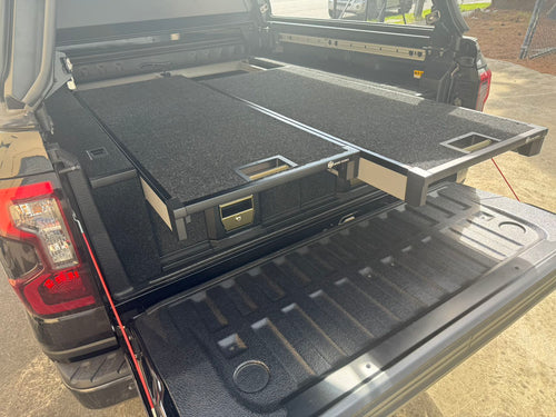 BYD Shark 2025+ DUAL DRAWER SYSTEM FOR UTES (FREE LOCAL PICK UP SYDNEY & MELBOURNE)
