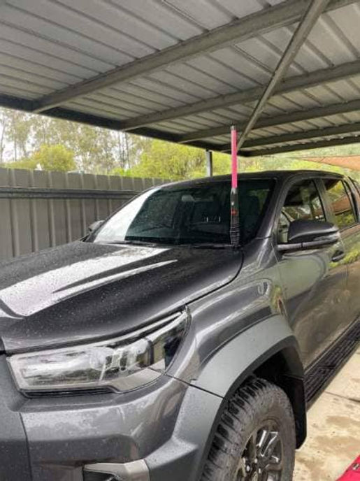 Toyota Hilux N80 2021+ Bonnet Aerial UHF Antenna Bracket BB-003