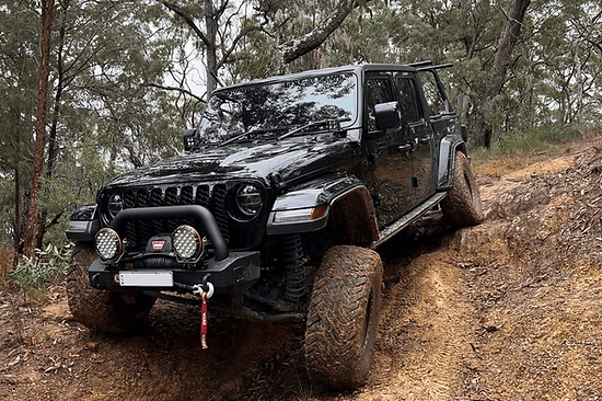 Jeep Gladiator Bonnet LED brackets LB-074 SKU: LB-074