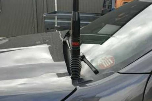Ford Ranger 2011+ Bonnet Aerial UHF Antenna Bracket BB-001