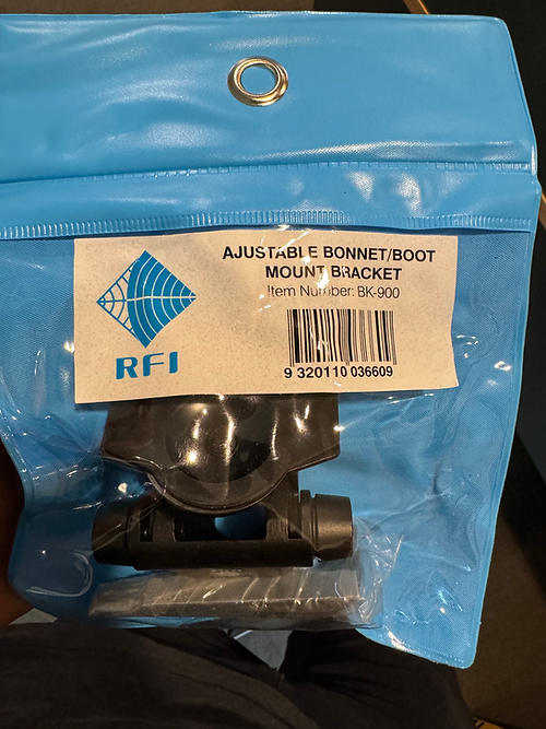 RFI universal UHF bracket RFI-900-BLK SKU: RFI-900-BLK