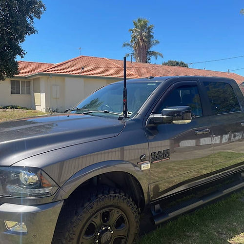 Dodge RAM 2500 4th Gen Bonnet Aerial UHF Bracket BB-042