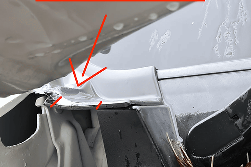 Mitsubishi Triton MQ 2016+ Bonnet Aerial UHF Antenna Bracket BB-017