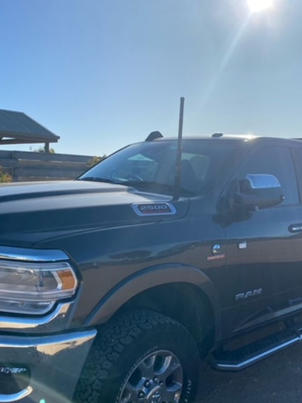 Dodge RAM 2500 5th GEN Bonnet Aerial UHF Bracket (PSG) BB-032