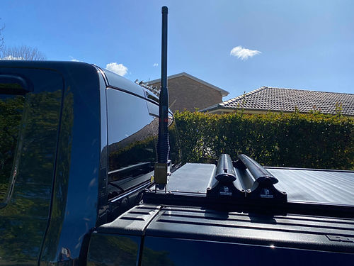 Dodge Ram Shutter Aerial UHF Antenna Bracket BLACK SB-038-BLK SKU: SB-038-BLK