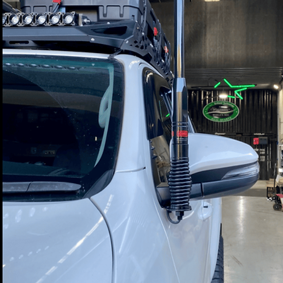 Vogue Industries Aerial Bracket to suit Toyota Hilux N80 2015+ SKU: Vogue-Mirror-N80