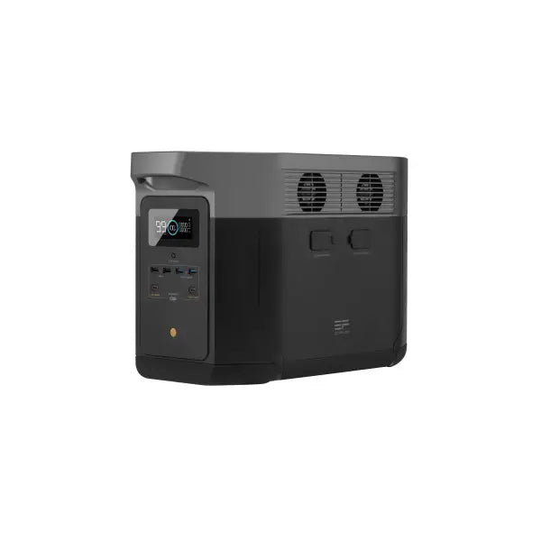 EcoFlow Delta 2 Max Power Station with maximum 2400W AC output & Built in 2048Wh (170Ah@12V) battery capacity