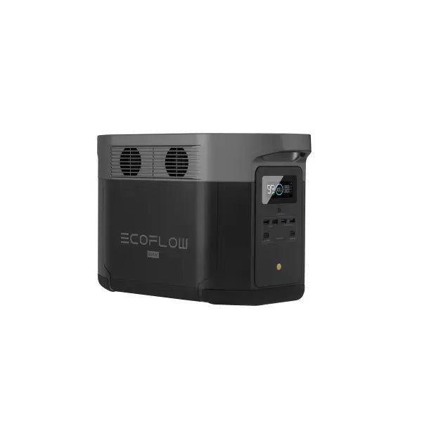 EcoFlow Delta 2 Max Power Station with maximum 2400W AC output & Built in 2048Wh (170Ah@12V) battery capacity