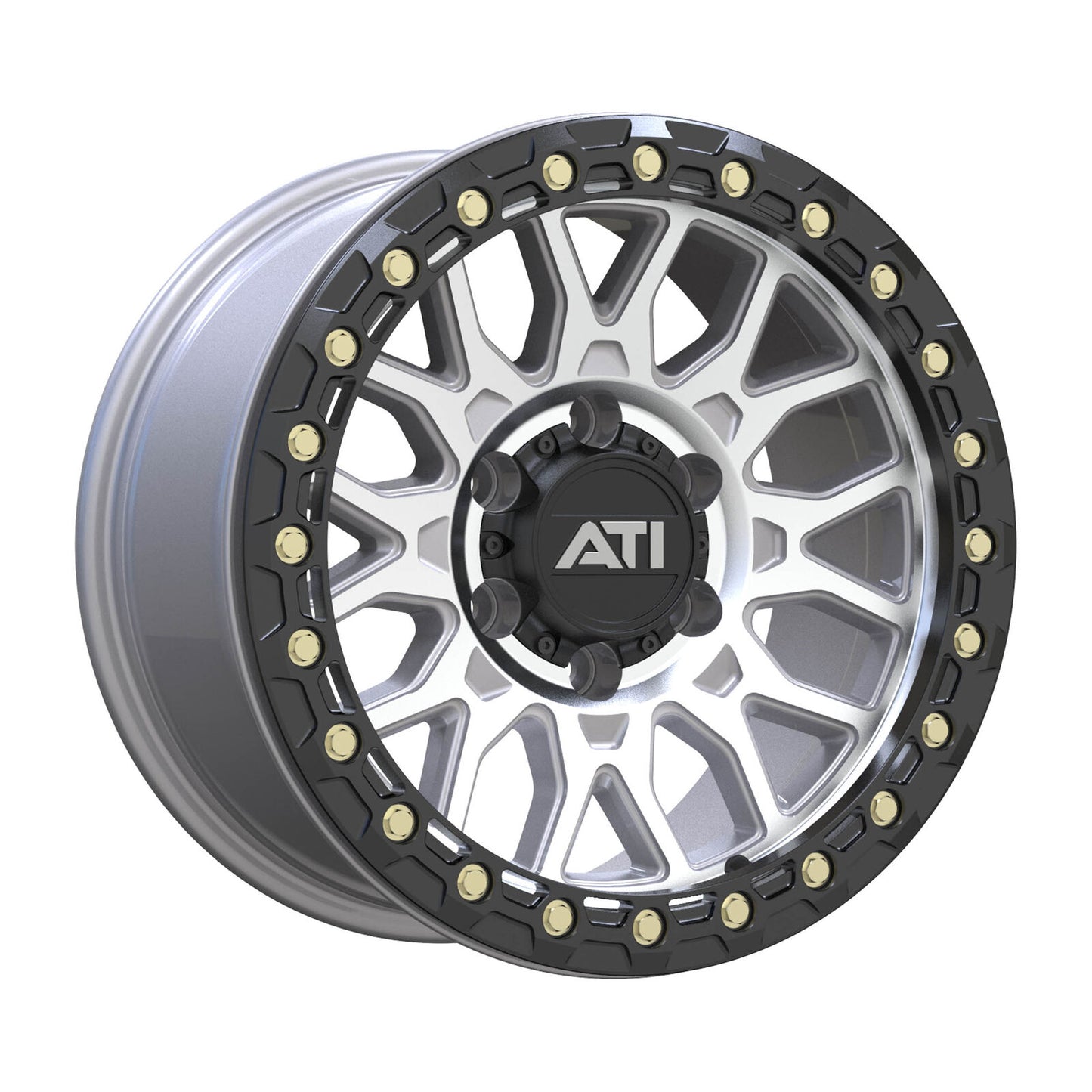 AT-01 17X8.5 HYBRID BEADLOCK WHEEL - BRONZE (6X114.3)