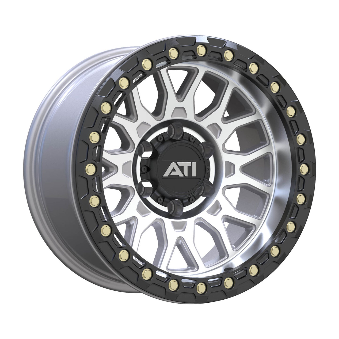 AT-01 17X8.5 HYBRID BEADLOCK WHEEL - BRONZE (6X114.3)