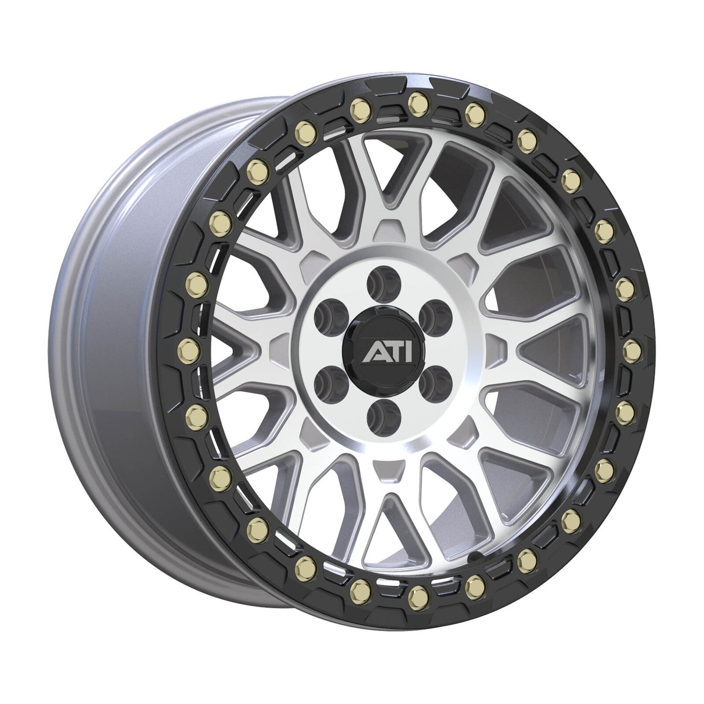 AT-01 17X8.5 HYBRID BEADLOCK WHEEL - BRONZE (6X114.3)