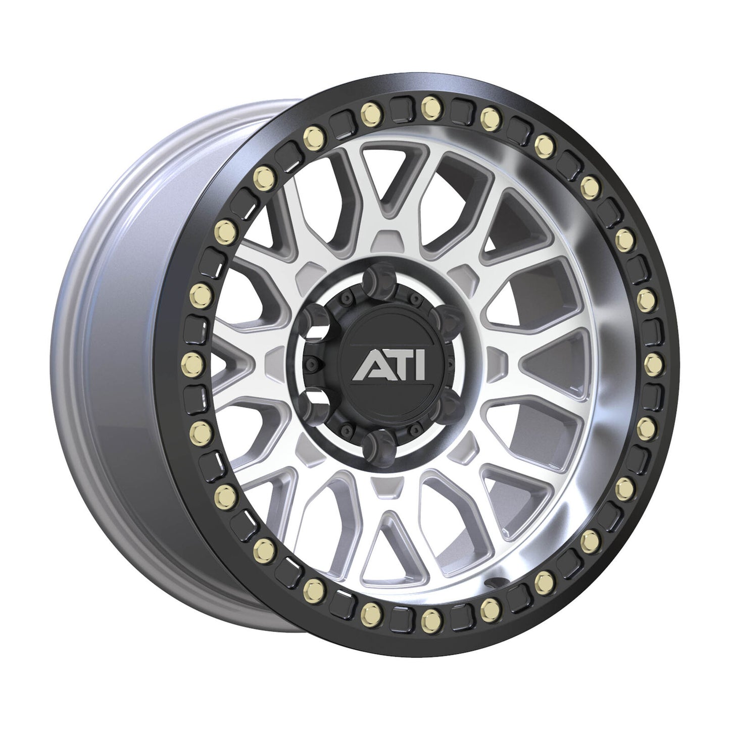 AT-01 17X8.5 HYBRID BEADLOCK WHEEL - BRONZE (6X114.3)