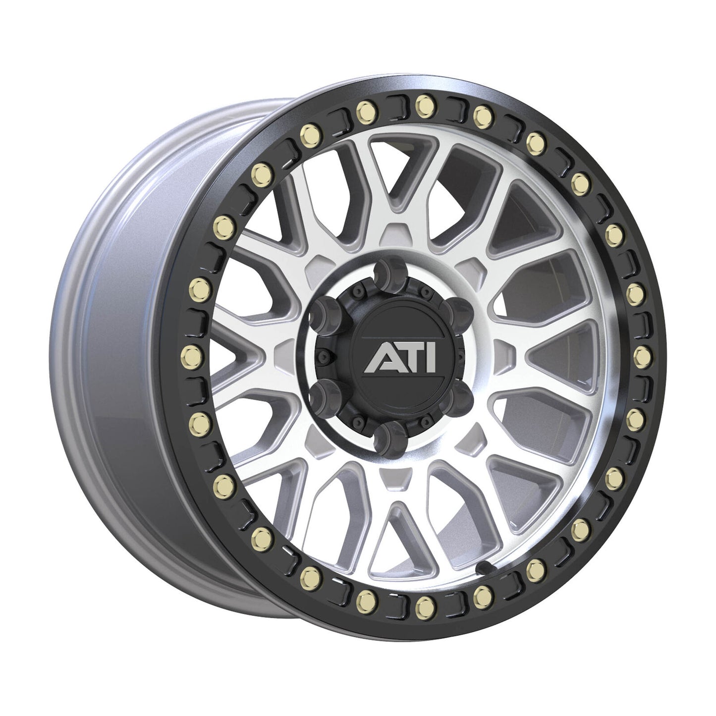 AT-01 17X8.5 HYBRID BEADLOCK WHEEL - BRONZE (6X114.3)