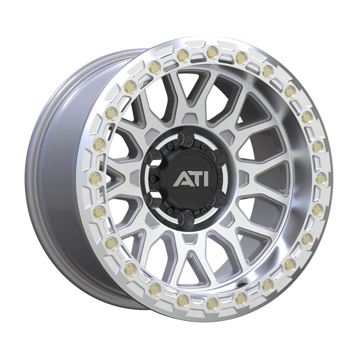 AT-01 17X8.5 HYBRID BEADLOCK WHEEL - BRONZE (6X114.3)