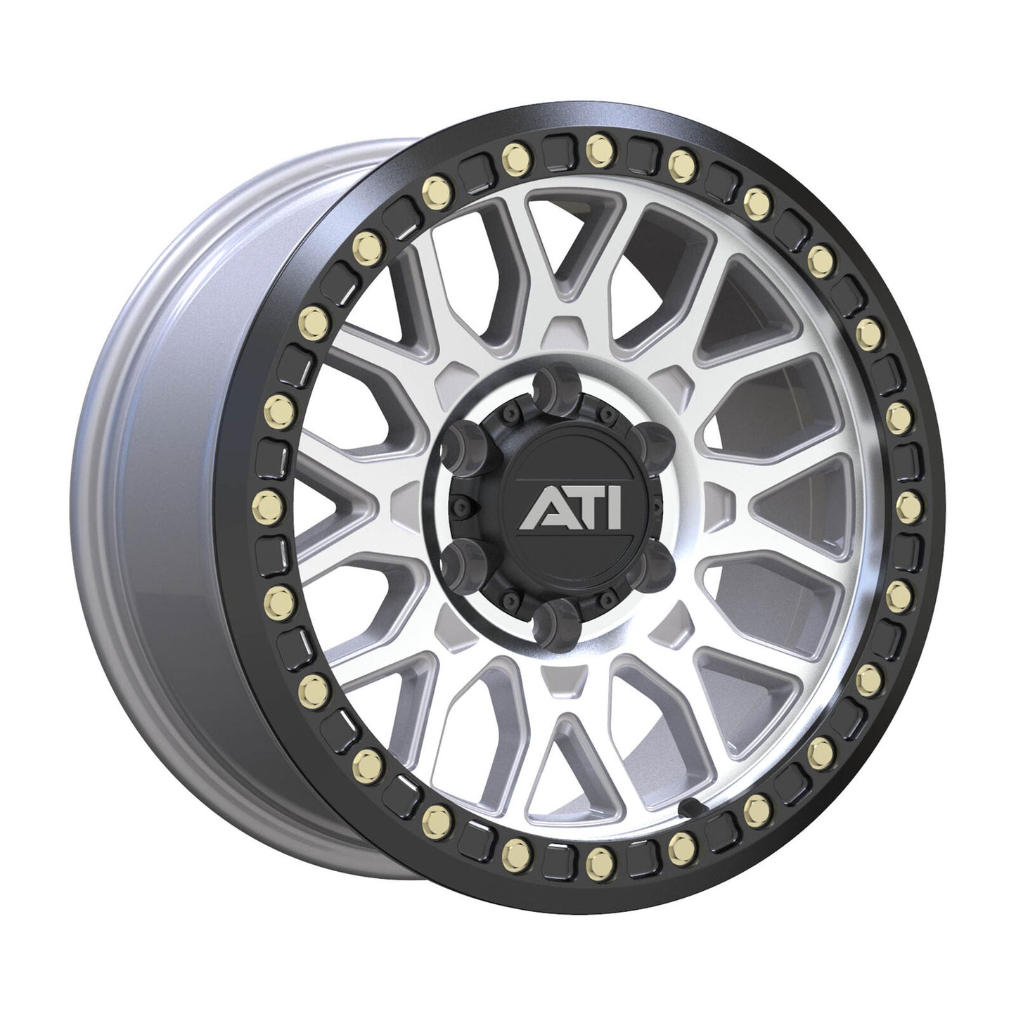 AT-01 17X8.5 HYBRID BEADLOCK WHEEL - BRONZE (6X114.3)