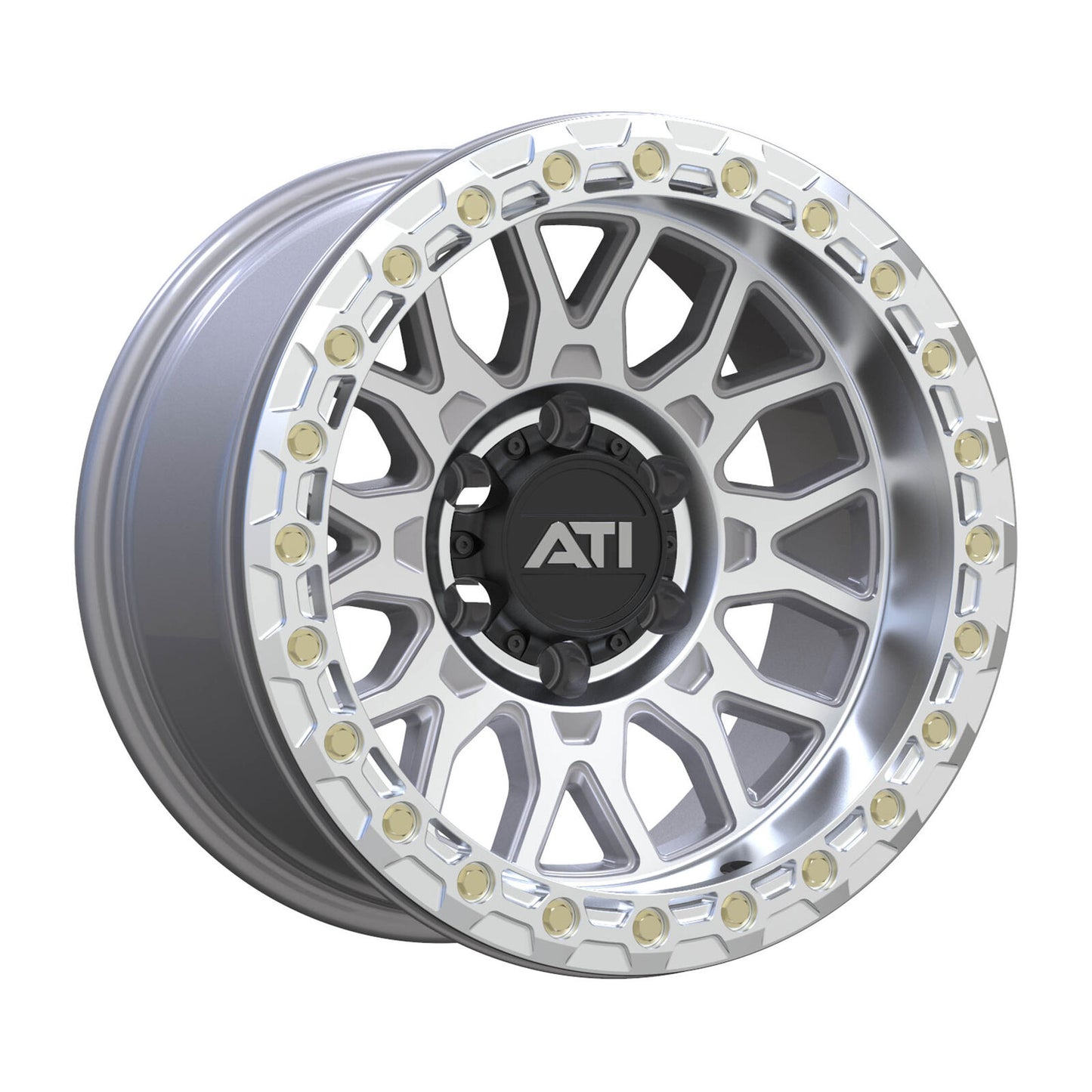 AT-01 17X8.5 HYBRID BEADLOCK WHEEL - BRONZE (6X114.3)